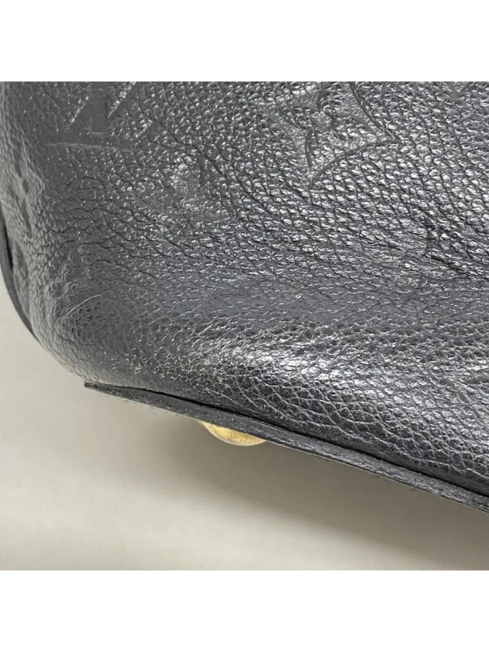Louis Vuitton Handbag Monogram Empreinte Mazarine MM Noir